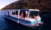 Houseboat on Knysna Lagoon