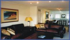 The living area - from the patio